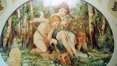 Polichromia w kamienicy przy ul. Bednorza 22