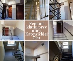 Klatka schodowa przy Katowickiej 39a