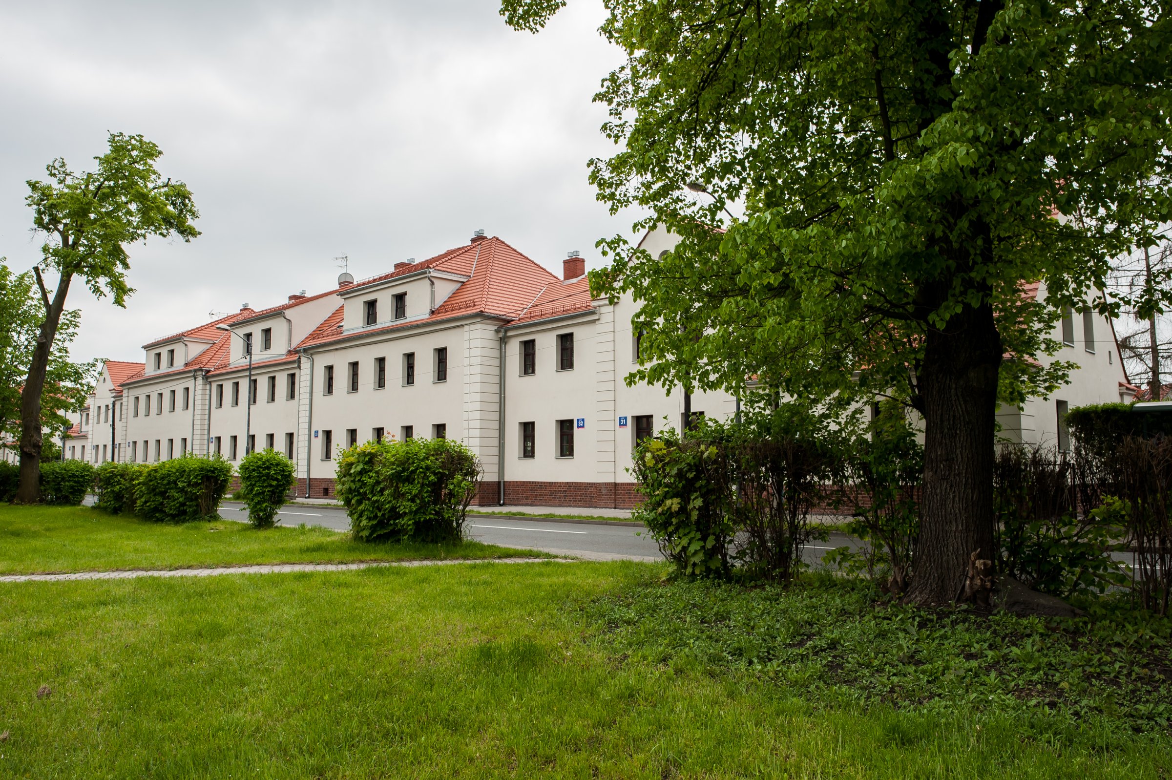 Budynki przy Kosmicznej 30-38 oraz 39-43 