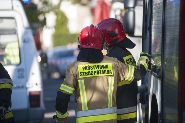Zdjęcie strażaków