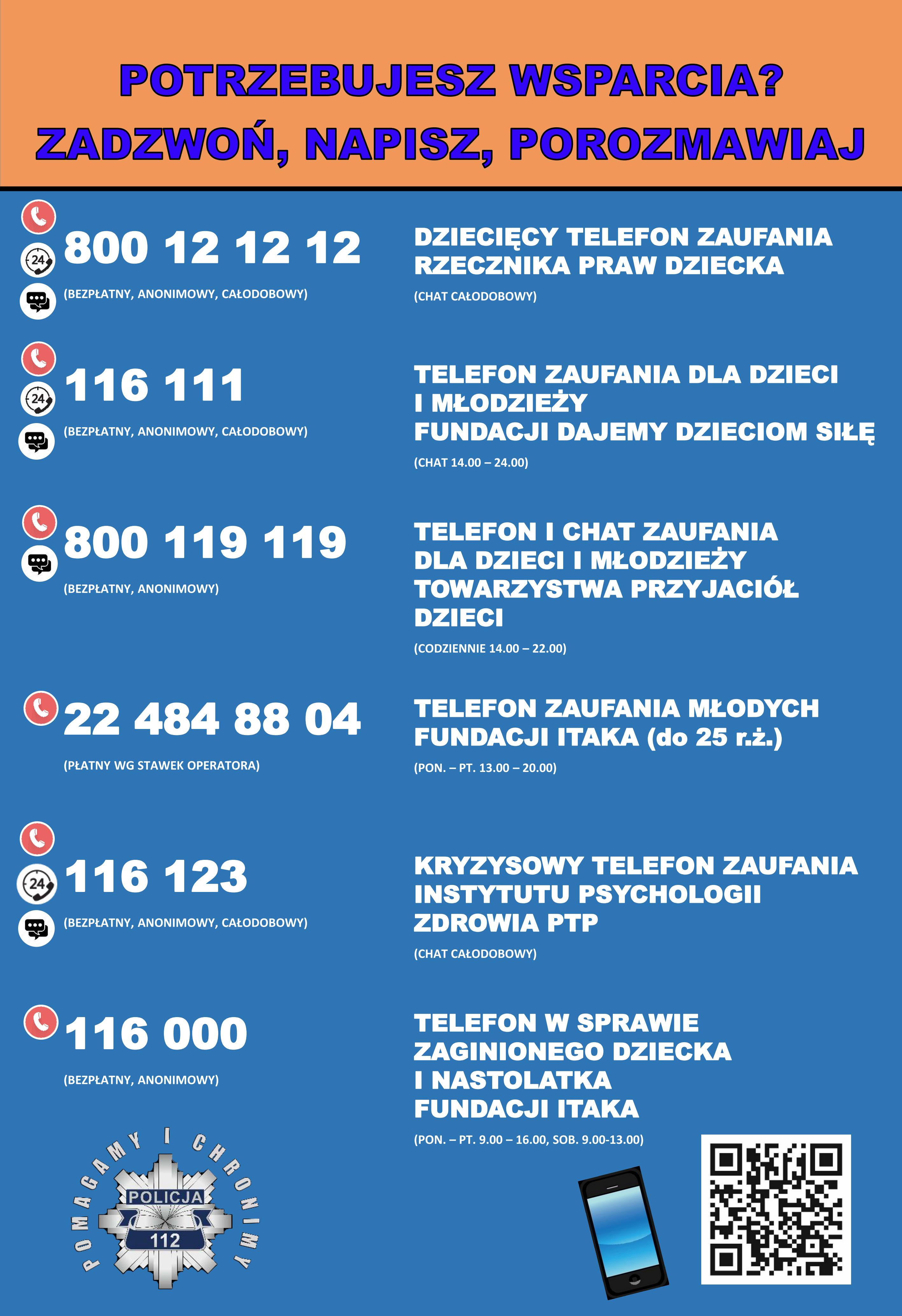 Plakat  informacyjny
